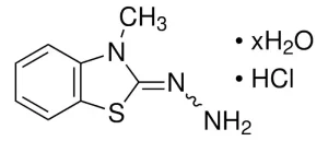3-Methyl-2-benzothiazolinone hydrazone hydrochloride hydrate